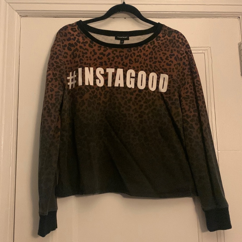 Leopard Sweatshirt